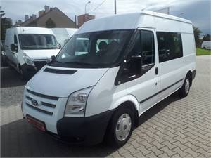 FORD TRANSIT R12 2.2TDCi 92KW 6míst L2H2,KLIMA,SERVIS FORD ČR